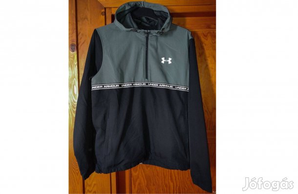 Under Armour eredeti fekete szürke kapucnis dzseki M-es (66.)