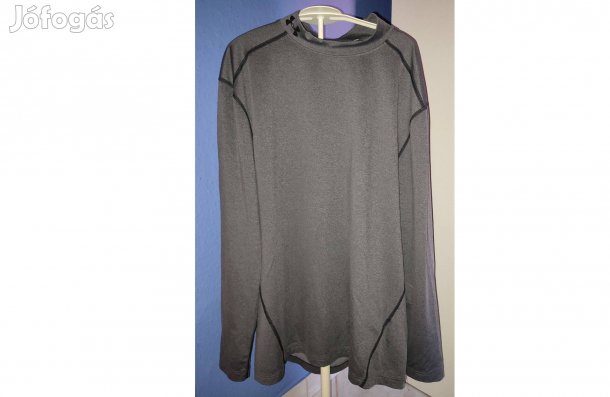 Under Armour eredeti hosszú újjú szürke kompressziós felső (2XL)
