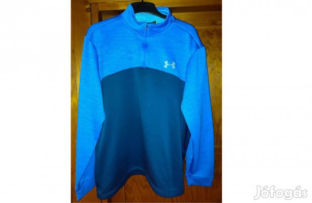 Under Armour eredeti kék cipzáras nyakú felső XL-es (51.)