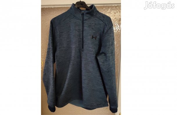 Under Armour eredeti sötétszürke cipzáros nyakú pulóver (63.)