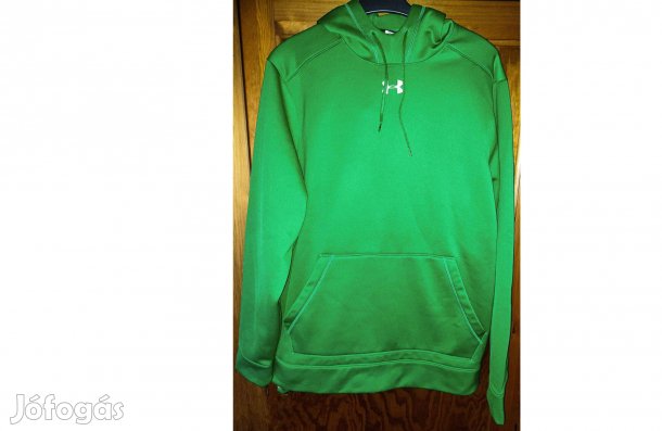 Under Armour eredeti zöld kapucnis XL-es pulóver (55.)