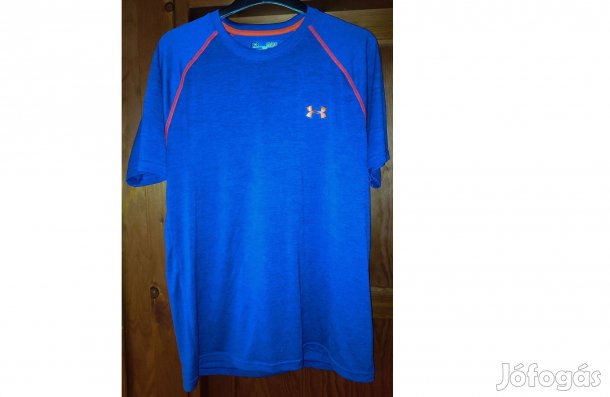Under Armour kék narancs eredeti M-es póló (49.)