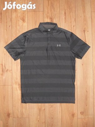Under Armour szürke galléros póló (M-es)