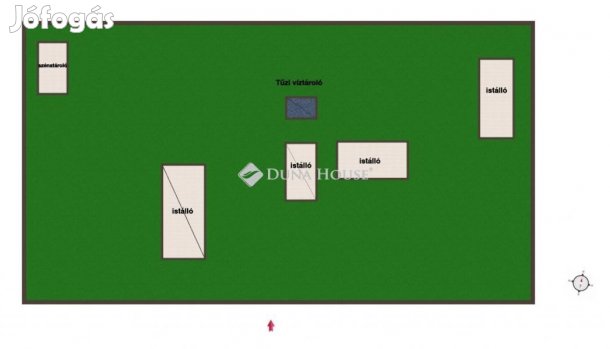 Undi eladó 38080 nm-es telek