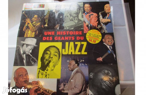 Une histoire des geants du jazz dupla bakelit hanglemez album eladó