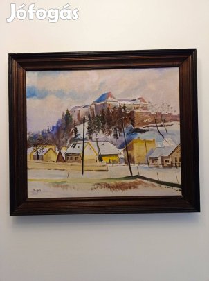 Ungvári vár festmény