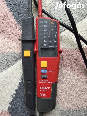 Uni-t 2 pólusú tesztelő műszer