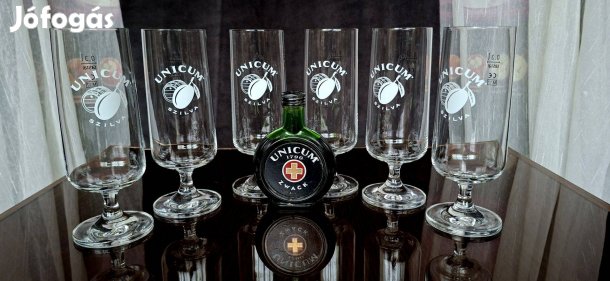 Unicum pohár long drink készlet