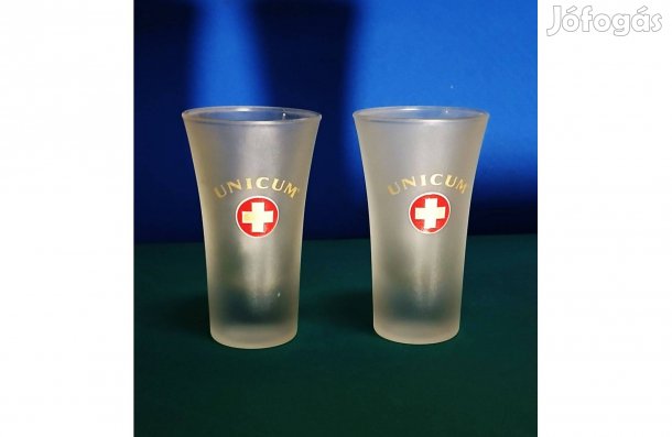 Unicumos pohár (2 db, 8,8 cm)