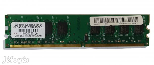 Unifosa 2GB DDR2 800MHz memória
