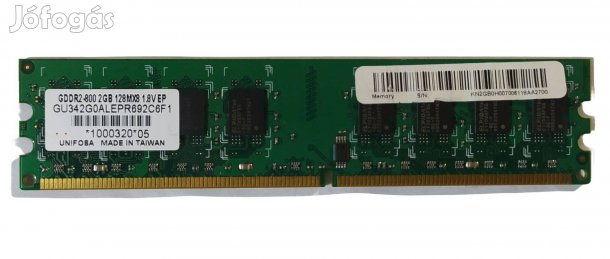 Unifosa 2GB DDR2 800MHz memória
