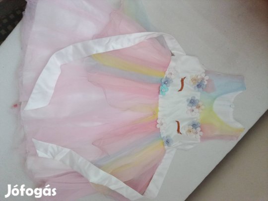 Unikornis hercegnő ruha 110/116