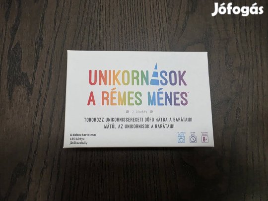 Unikornisok A Rémes Ménes társasjáték 