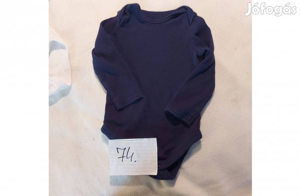 Unisex, hosszúujjú body, 74-es méretű, C&A márkájú,