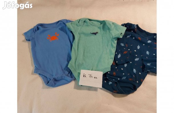 Unisex body eladó, kb.74-es méretű, 3 db