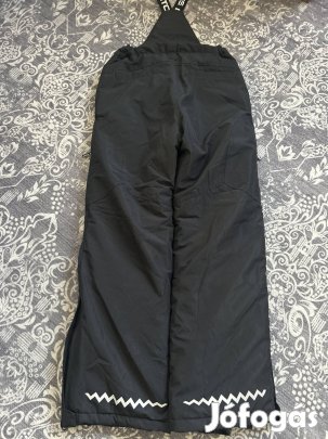 Uniszex fekete sínadrág