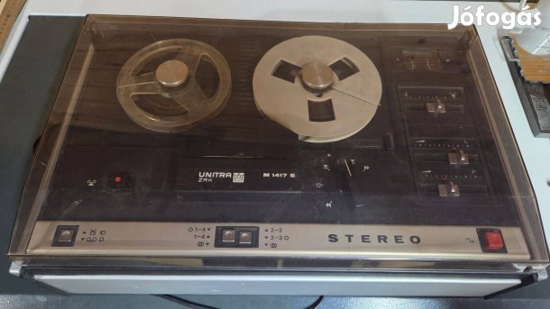 Unitra M 1417 S orsós magnó működik