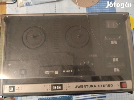 Unitra Uwertura M1417S orsós magnó fellelt állapotban