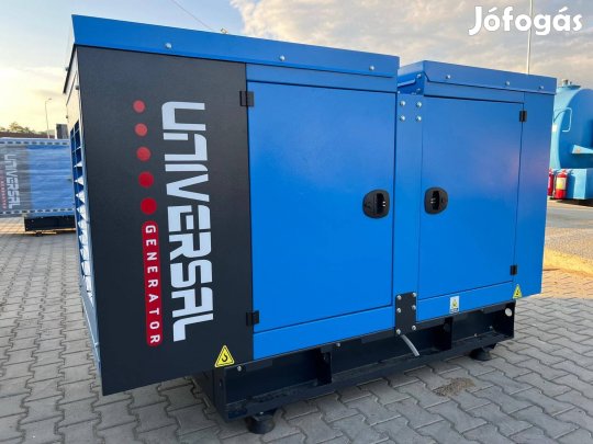 Universal generátor 77, 55 és 25 kVA-el Új + Video