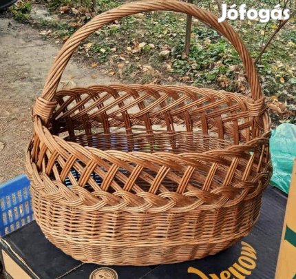 Univerzális fűzfavessző, kézzel készített fonott kosár