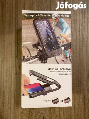 Univerzális vízálló telefontartó kerékpárra, motorra