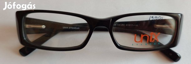 Unix GB9006 201 51-17 fekete műanyag női keret