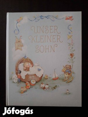 Unser Kleiner Sohn, német nyelvű fotóalbum, napló, emlékkönyv