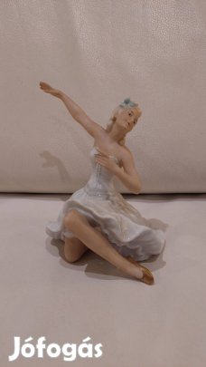 Unterweißbach, Unterweissbach porcelán balettos lány figura, szobor