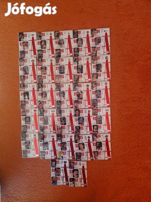 Upper Deck 1996-97 Building a Winner kosaras kártyák 27db