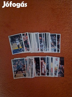 Upper Deck Collector's Choice 1994-95 kosaras kártyák 62db