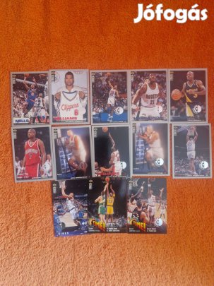 Upper Deck Collector's Choice 1995-96 Players Club kosaraskártyák 13db