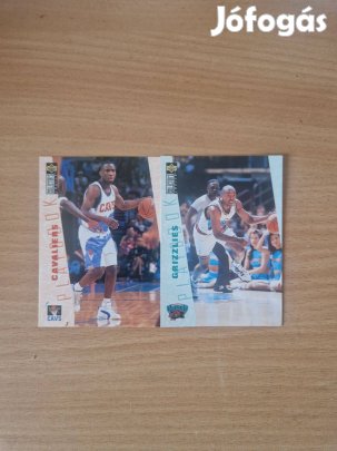Upper Deck Collector's Choice 1996-97 Playbook kosaras kártyák 2db