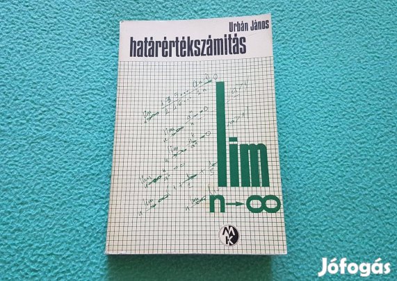 Urbán János: Határértékszámítás könyv