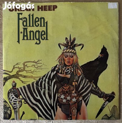 Uriah Heap Fallen Angel jugoszláv bakelit hanglemez LP