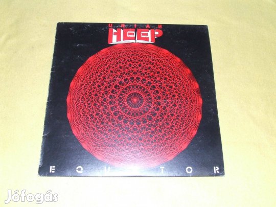Uriah Heep: Equator - hard rock bakelit lemez eladó!