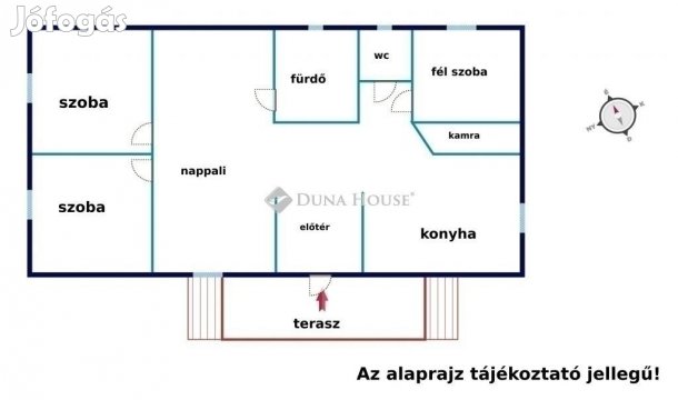 Úrii eladó 77 nm-es ház