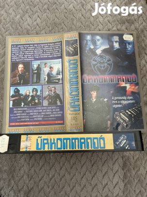 Ürkommandó vhs kistok scifi
