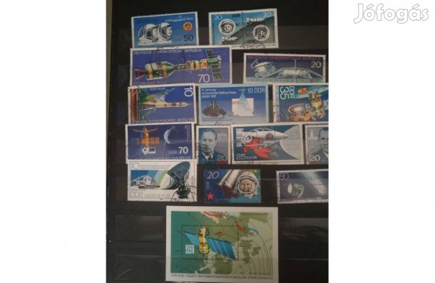 Űrkutatás bélyegei