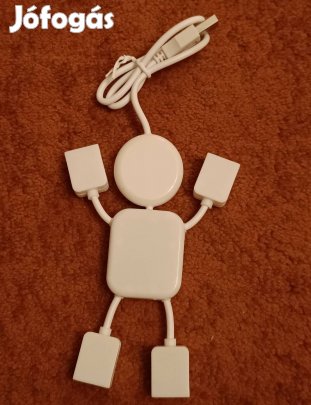 Usb elosztó, emberke formájú
