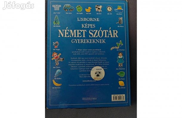 Usborne Képes Német Szótár Gyerekeknek- Német Szótár