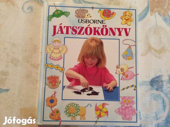 Usborne gyerek könyv Játszókönyv 1993 gyermekkönyv