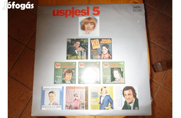 Uspiesi 5 bakelit hanglemez eladó