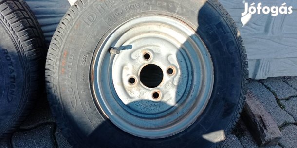 Utánfutó 10" pótkerék 