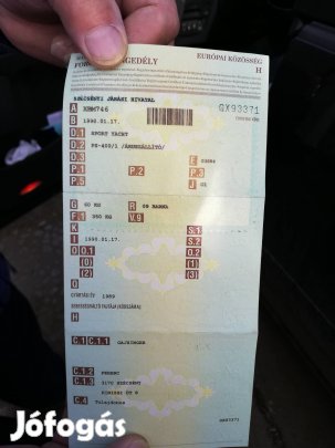 Utánfutó nincs műszaki 