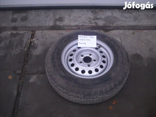 Utánfutó pótkerék 185 R 14 C 5X112-es osztókör