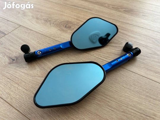 Utángyártott visszapillantó tükör motorra - kék