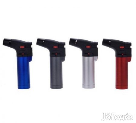 Utántölthető szélálló gázgyújtó mini gázégő többszínű színjátszós