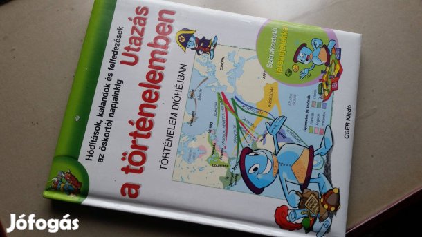 Utazás a történelemben- Történelem dióhéjban társasjátékkal +utazás CD