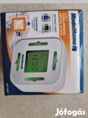 Utazó Ébresztőóra 4 az 1-ben Hőmérő Timer is