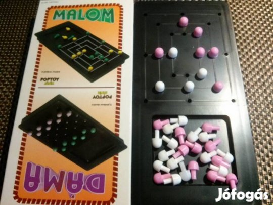 Utazó társasjáték Malom+ Dáma eladó!